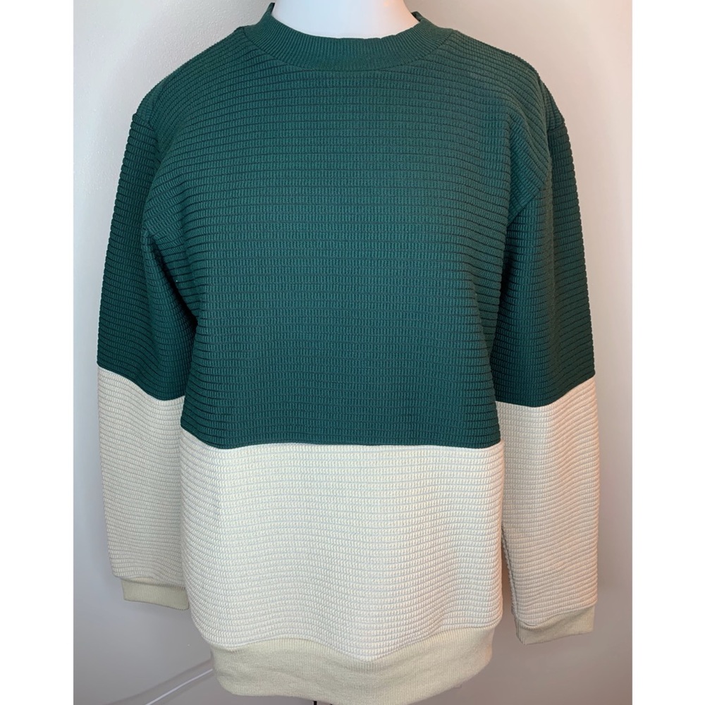 QUILTED SWEATSHIRT